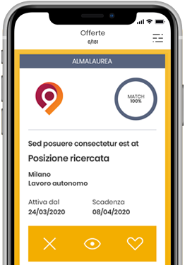 App AlmaGo! Offerte di lavoro