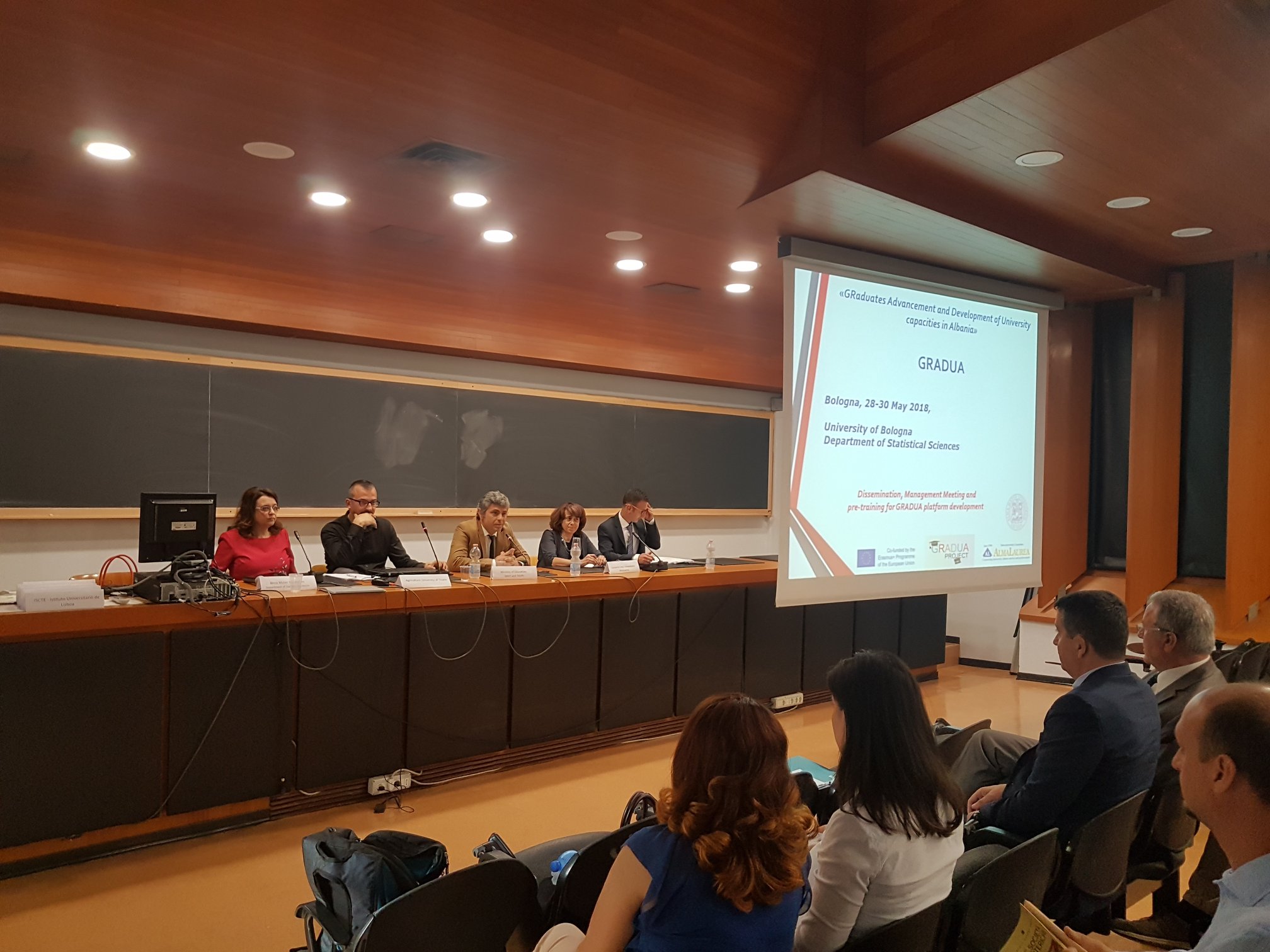 Gradua kick-off meeting Bologna may 2018