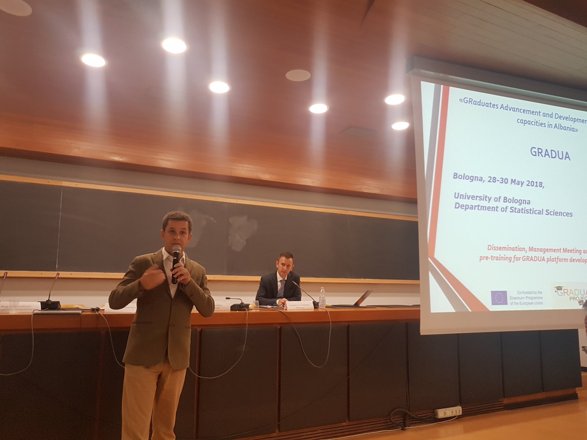 Gradua kick-off meeting Bologna may 2018