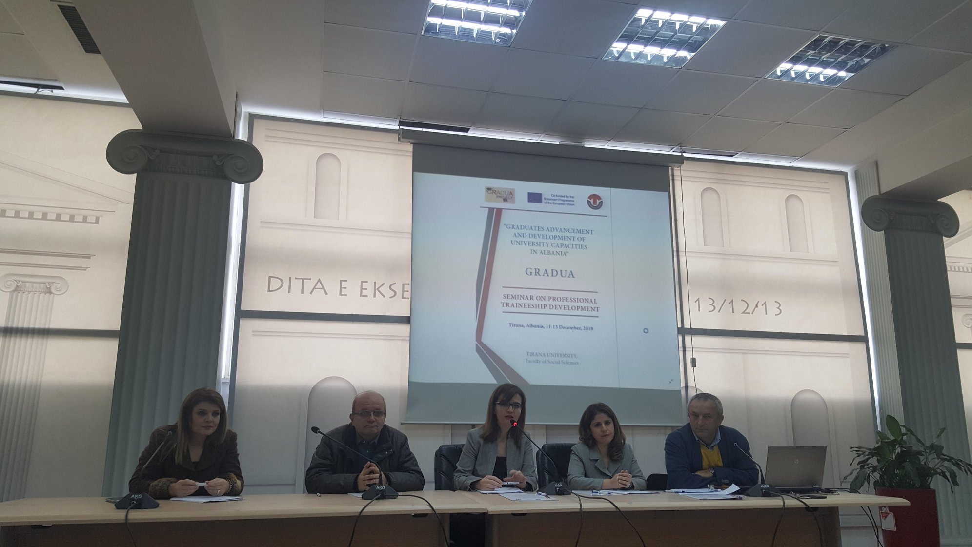 Gradua project meetin Tirana april 2019