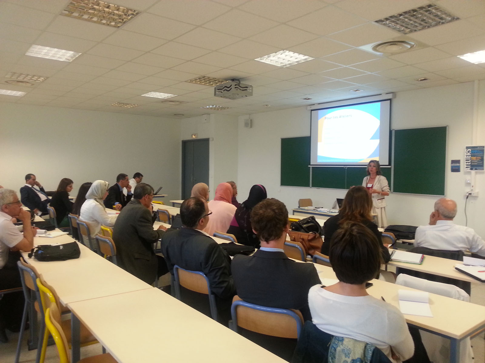 Islah administrative staff training Marseille may 2014