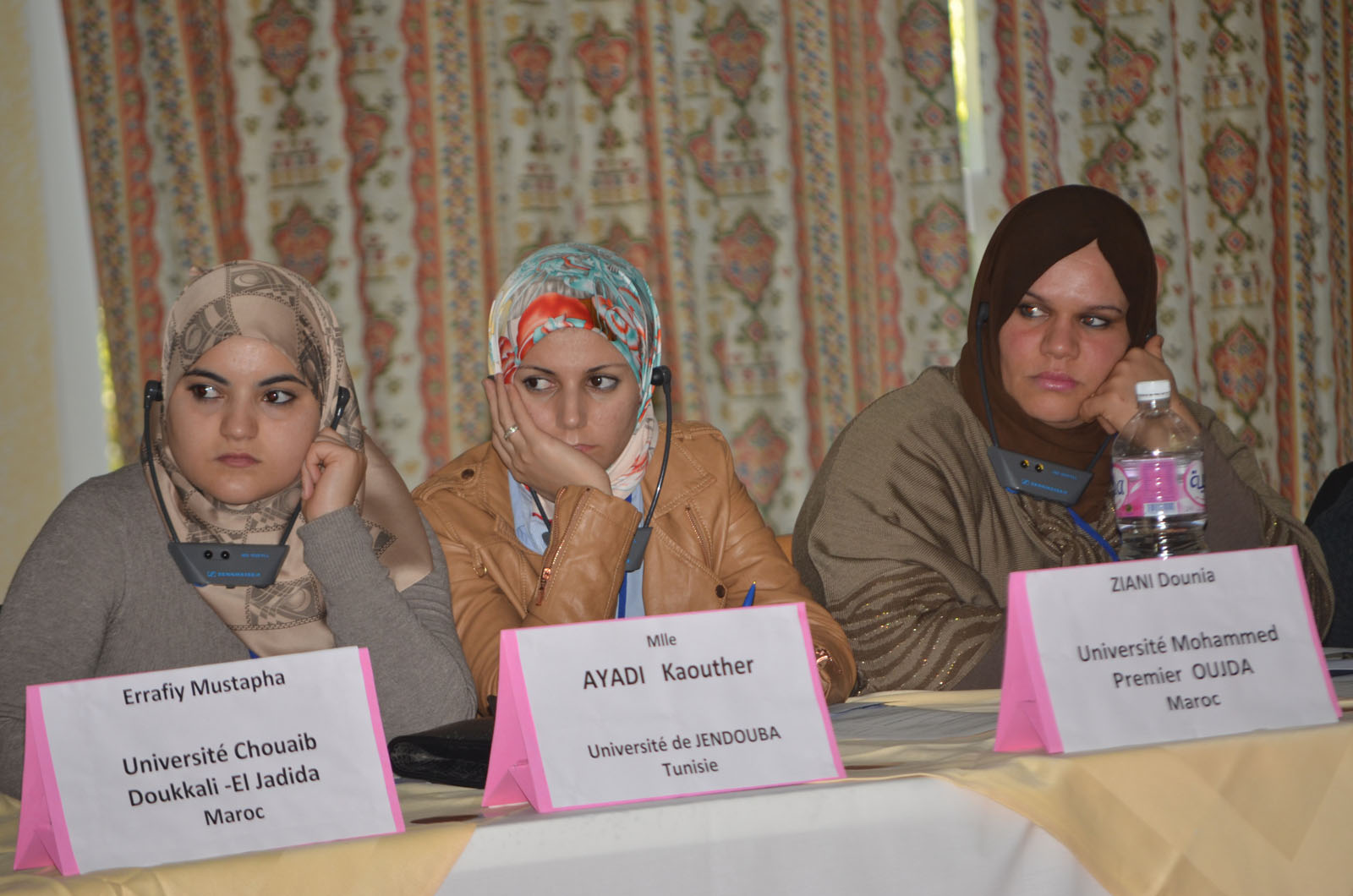 Islah administrative staff training Monastir nov 2013