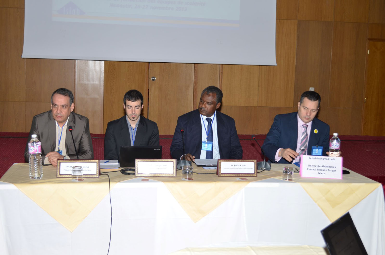 Islah administrative staff training Monastir nov 2013