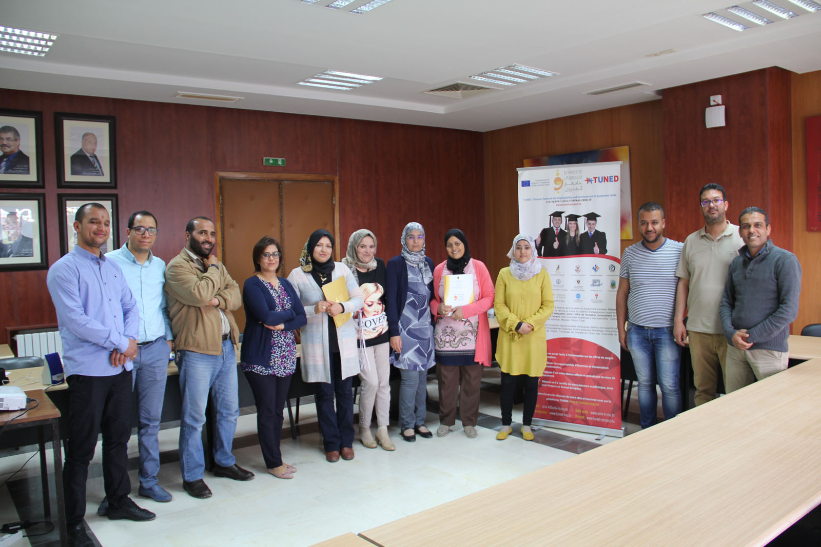 Tuned administrative staff training Kairouan may 2018