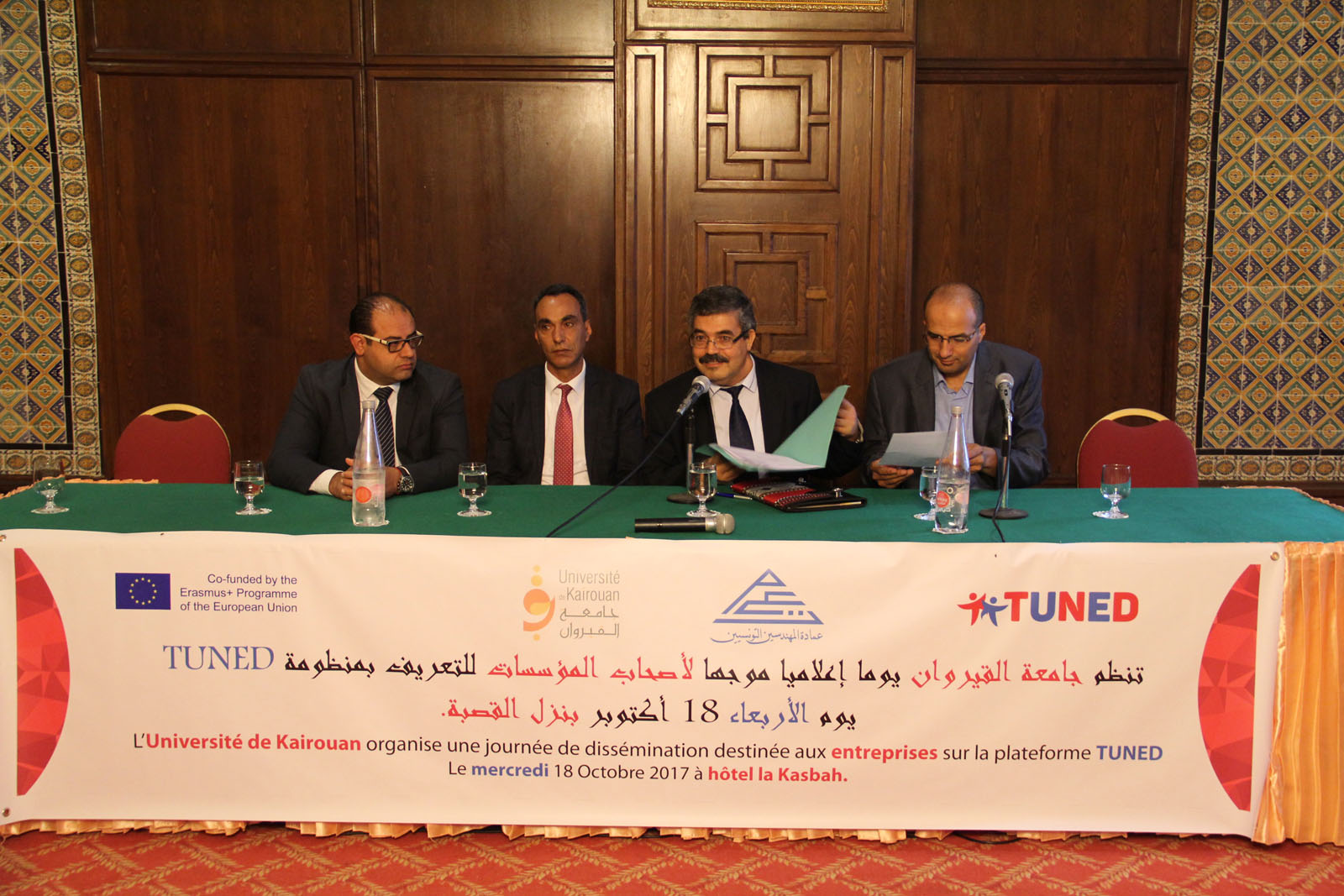 Tuned local dissemination seminar Kairouan oct 2017