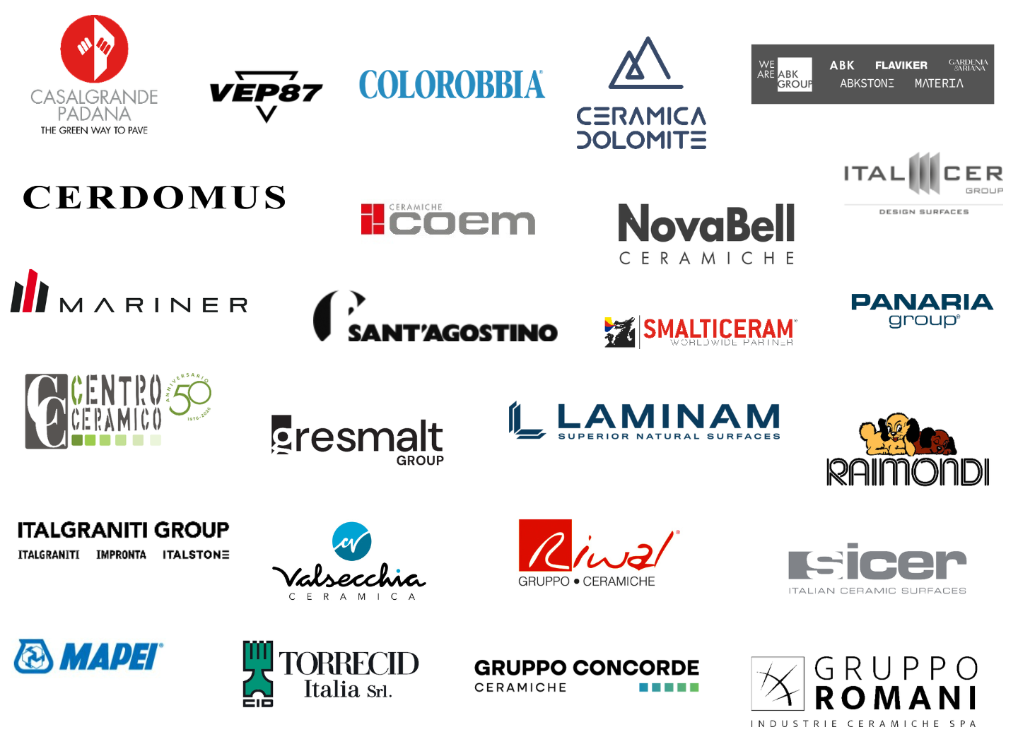 Loghi imprese Career Day Cersaie
