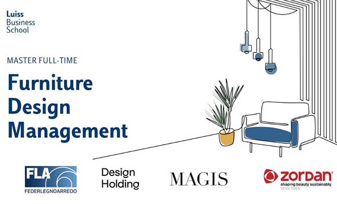 Furniture Design Management, l’arredamento del futuro ha bisogno di manager