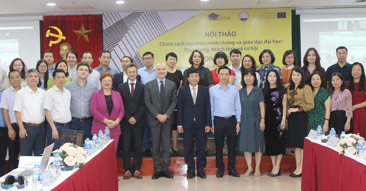 Ad Hanoi Conferenza nell'ambito del MOTIVE Erasmus+ Project