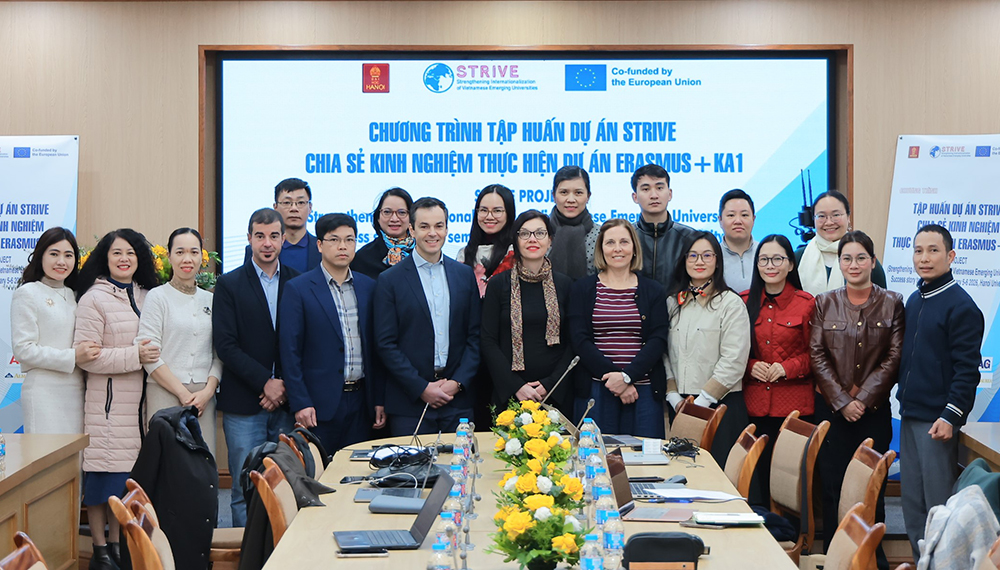Progetto STRIVE: all’Università di Hanoi un seminario di storytelling sulle mobilità Erasmus+