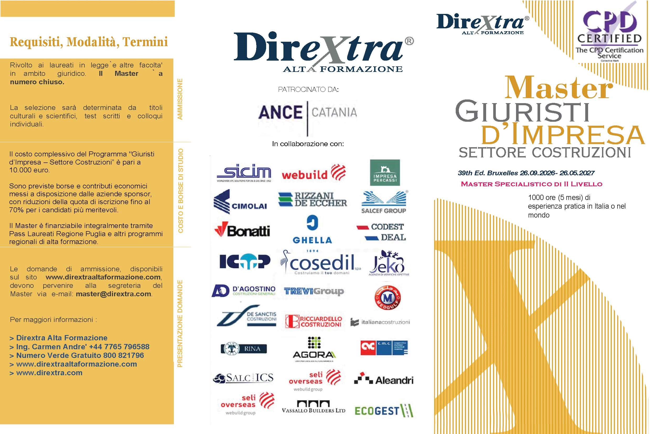 Master giuristi di impresa